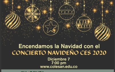 Invitación concierto navideño CES 2020