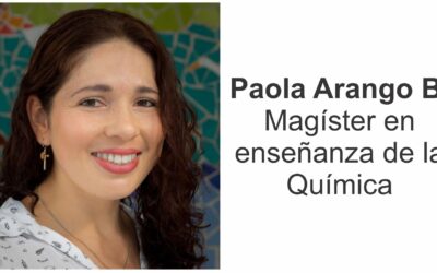 Felicitaciones a Paola Arango, Magíster en docencia de la química