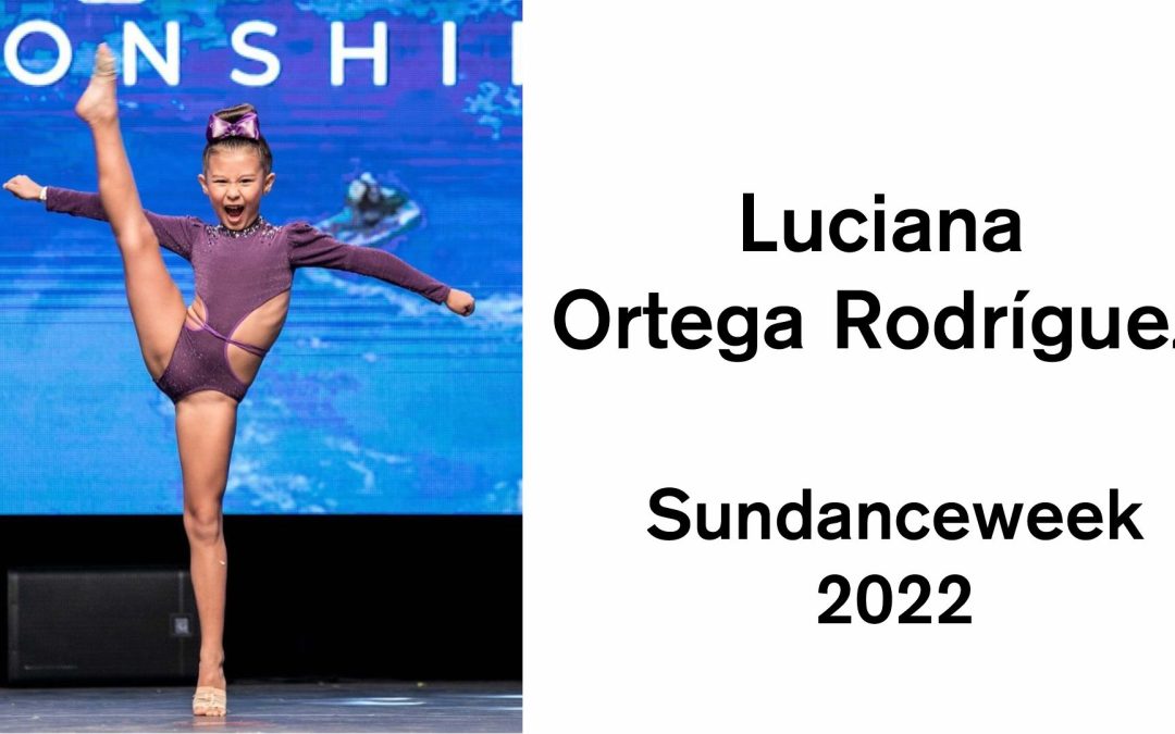 Luciana Ortega Rodríguez en el Sundanceweek 2022