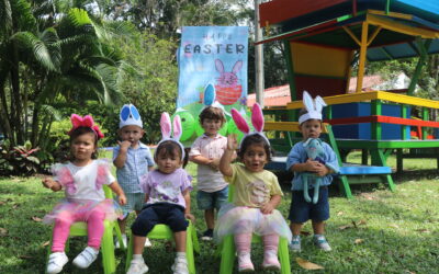 Preescolar en La Pineja celebran el día de Pascua
