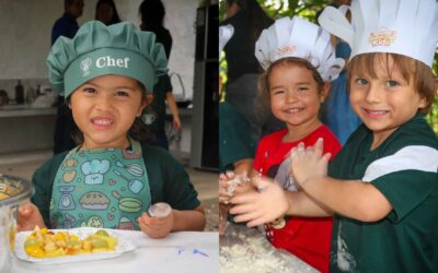 Prekínder vivió una divertida cooking class